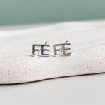 Brinco Fé Prata 925 