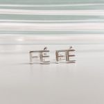 Brinco Fé Prata 925 