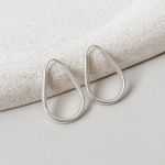 Argola Gota P Prata 925