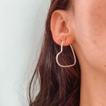 Argola Coração M Prata 925 