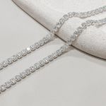 Choker Riviera Cristal Prata 925