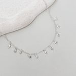 Choker Navete com Zircônias Prata 925 