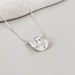 Colar Chapéu Cravejado Prata 925 