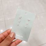 Trio Zircônias Prata 925 