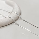 Choker Laminada Prata 925