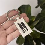 Chaveiro BTS Army Com Nome Personalizado Aço Inox 