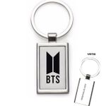 Chaveiro BTS Army Com Nome Personalizado Aço Inox 