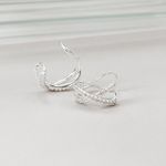 Piercing Fake Cravejado Infinito Prata 925