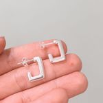 Brinco Gancho Galaxy Prata 925 