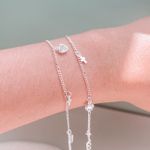 Pulseira Cruz Com Zircônia Cristal 925 