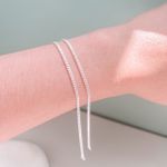 Pulseira Infantil Grume Prata 925 