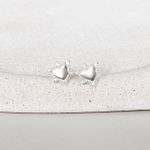 Brinco Coração Estrela Prata 925 