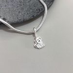 Berloque Cachorro Cristal Prata 925