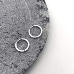 Argola 12 mm Prata 925