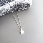 Colar Flor Margarida Prata 925 