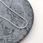 Corrente De Prata Cordão Baiano 40cm