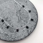 Choker Gota Black Prata 925