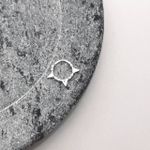 Piercing Daith Liso Prata 925