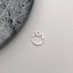 Piercing Daith Cobra Lisa Prata 925
