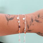 Pulseira Plaquinha Com Zirconia Prata 925