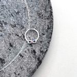 Piercing Daith Infinito Colorido Prata 925
