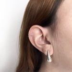 Piercing Fake Coração Prata 925 