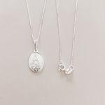 Colar Nossa Senhora Medalha Prata 925