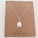 Colar Nossa Senhora Medalha Prata 925