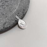 Pingente Medalha São Jorge Prata 925