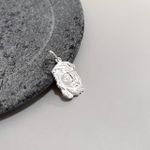 Pingente Face De Cristo Prata 925