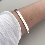 Bracelete Fio Quadrado 5m Prata 925