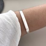 Pulseira Fita Prata 925