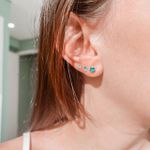 Trio Turmalina Prata 925 