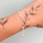 Pulseira Plaquinha Prata 925 