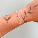 Pulseira TREVO Prata 925 