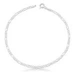 Pulseira 3 x 1 Fina Prata 925 