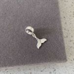 Berloque Sereia Prata 925 