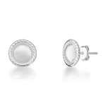 Brinco Redondo Risc Prata 925 