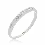 Anel Aparador Cristal Prata 925 