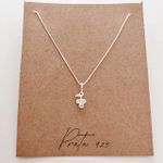 Colar Uva Cristal Prata 925