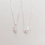 Colar Uva Cristal Prata 925