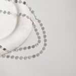 Choker Bolinhas Chapadas Prata 925