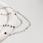 Choker Bolinhas Chapadas Prata 925