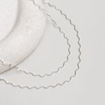 Choker Ondas Prata 925