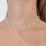 Choker Perolas Prata 925