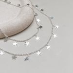 choker estrela Prata 925