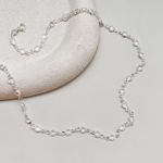 Choker Pedra Zirconia Cristal Prata 925