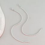 Pulseira Rabo De Rato Prata 925