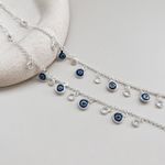 Pulseira Olho Grego com Zirconia Prata 925