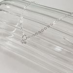 Tornozeleira Cubos Zirconia Prata 925